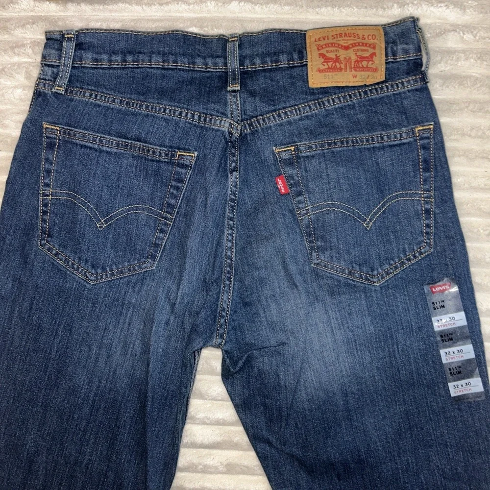 Levis 511 Slim Fit Jeans Color Throttle 1163 Size 32x30 Stretch